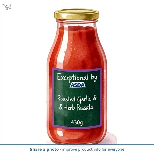 Exceptional by  ASDA Roasted Garlic & Herb Passata 430g