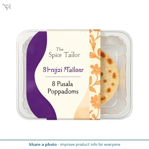Spice Tailor 8 Punjabi Masala Poppadoms