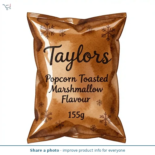 Taylors Popcorn Toasted Marshmallow Flavour 155g