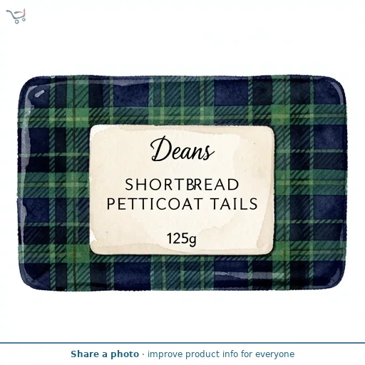 Deans Shortbread Petticoat Tails 125g