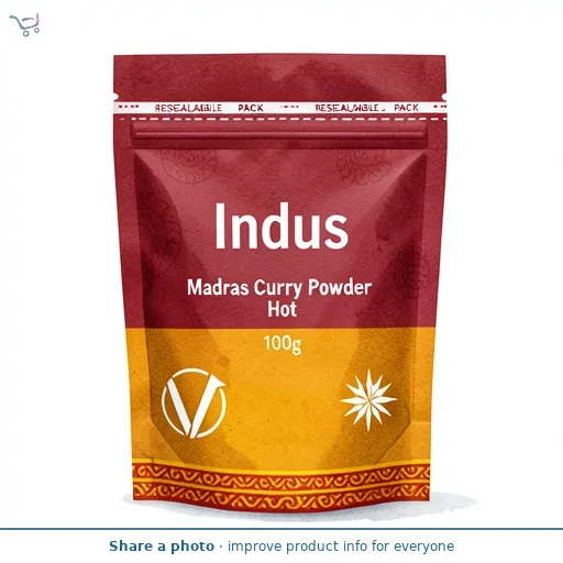 Indus Madras Curry Powder Hot 100g