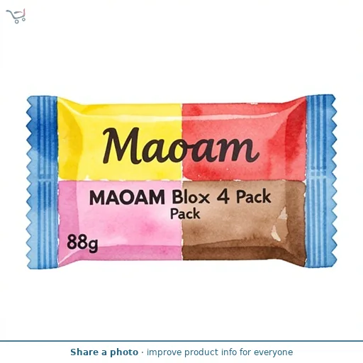 Maoam MAOAM Bloxx 4 Pack 88g