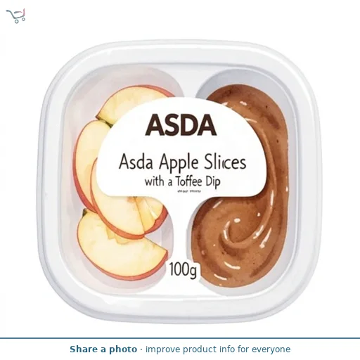 ASDA Asda Apple Slices with a Toffee Dip 100g