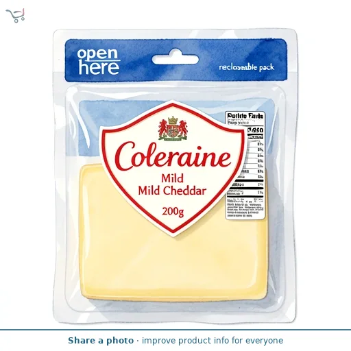 Coleraine Mild Cheddar 200g