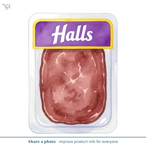 Hall's Sliced Corned Beef 100g