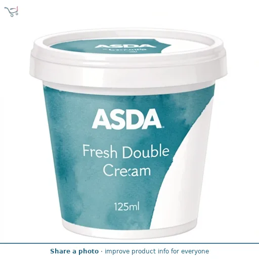 ASDA Fresh Double Cream 125ml