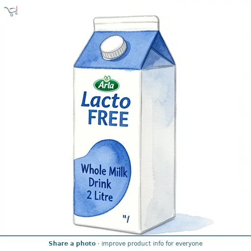 Arla Lactofree Whole Milk Drink 2L