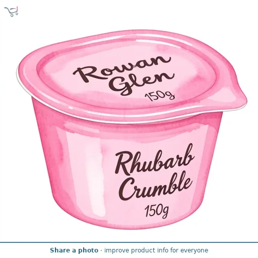 Rowan Glen Rhubarb Crumble 150g