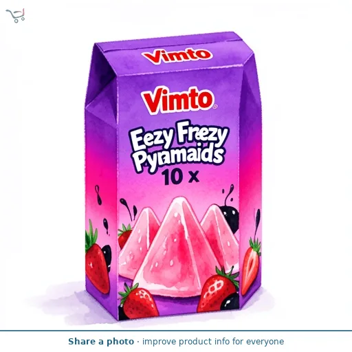 Vimto Eezy Freezy Pyramids 8x62ml
