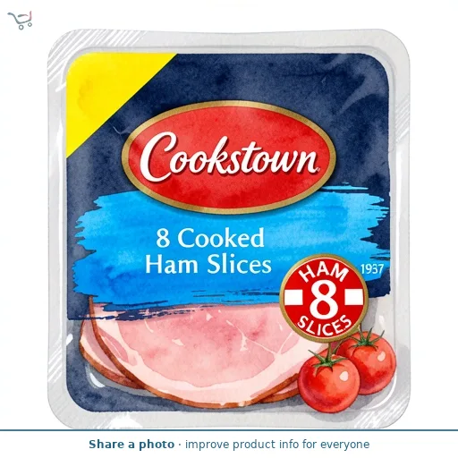 Cookstown 8 Cooked Ham Slices 90g