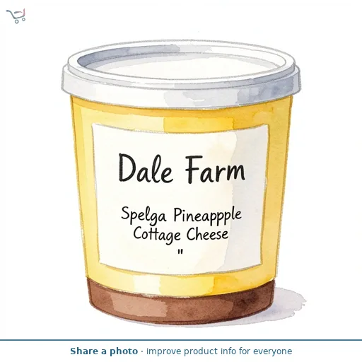 Dale Farm Spelga Pineapple Cottage Cheese