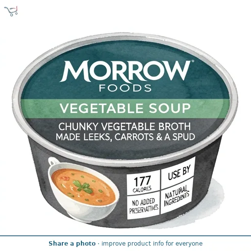 Morrow Foods Vegetable Soup 450g