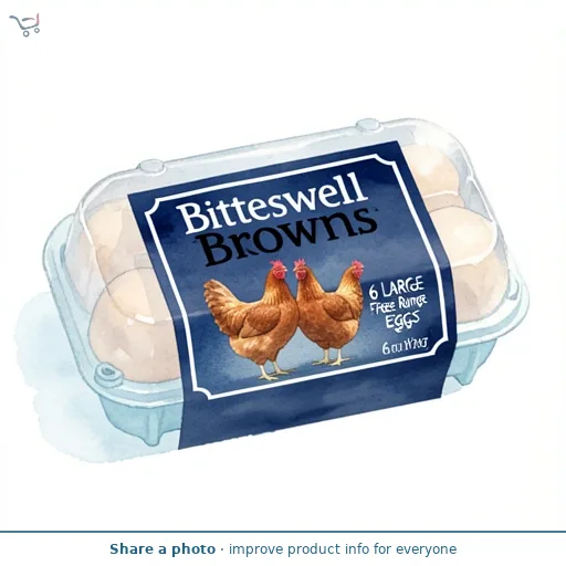 Bitteswell Browns 6 Large Free Range Eggs