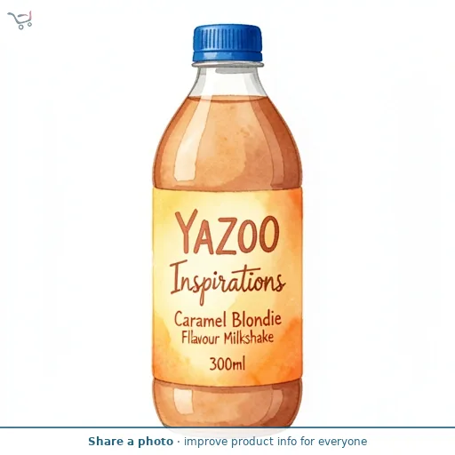 Yazoo Inspirations Caramel Blondie Milkshake 300ml