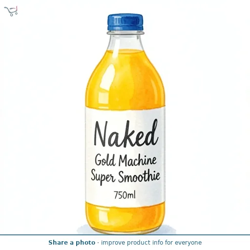 Naked Gold Machine Super Smoothie 750ml
