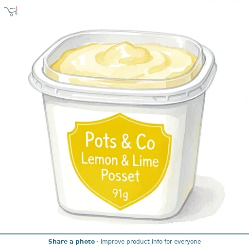 Pots & Co Lemon & Lime Posset 91g