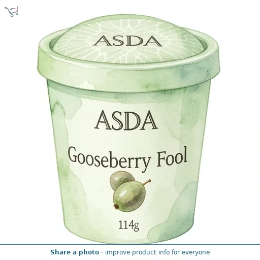 ASDA Gooseberry Fool 114g