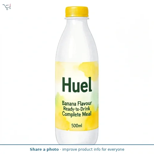 Huel Banana Flavour Ready-to-Drink Complete Meal 500ml