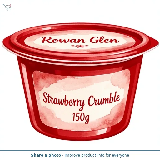 Rowan Glen Strawberry Crumble 150g
