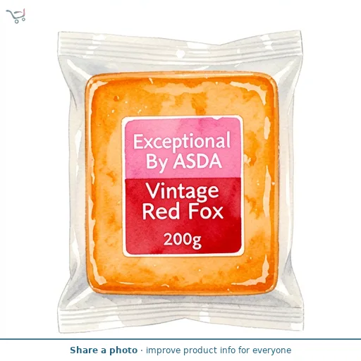 Exceptional By ASDA Vintage Red Fox 200g