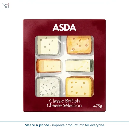 ASDA Classic British Cheese Selection 475g