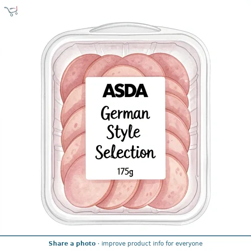 ASDA German Style Sausage Selection 175g