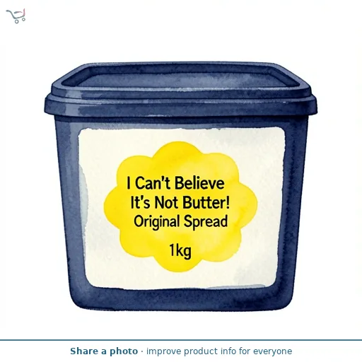 I Can't Believe It's Not Butter! I Can't Believe It's Not Butter Original Spread 1kg