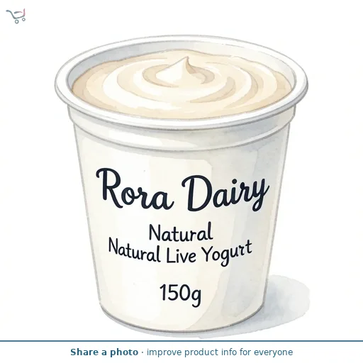 Rora Dairy Natural Live Yogurt 150g