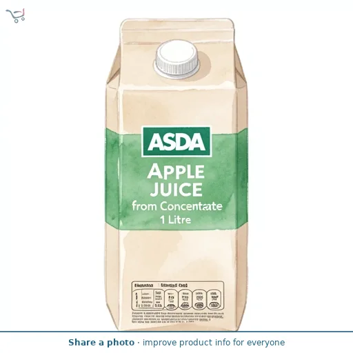 ASDA Apple Juice from Concentrate 1 Litre
