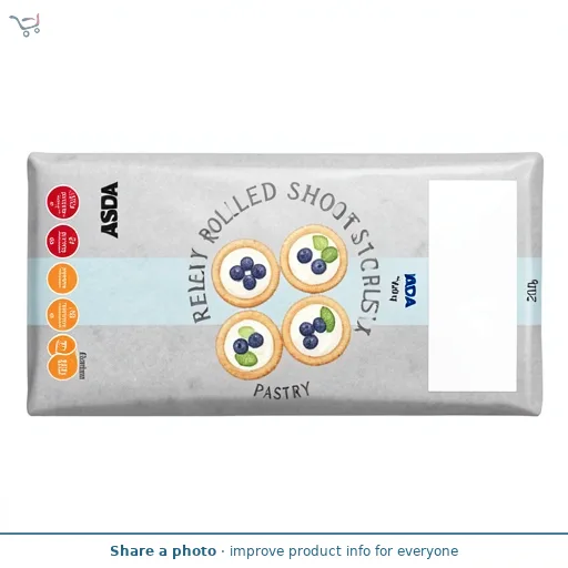 ASDA Ready Rolled Shortcrust Pastry 320g