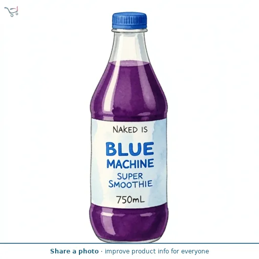Naked Blue Machine Super Smoothie 750ml