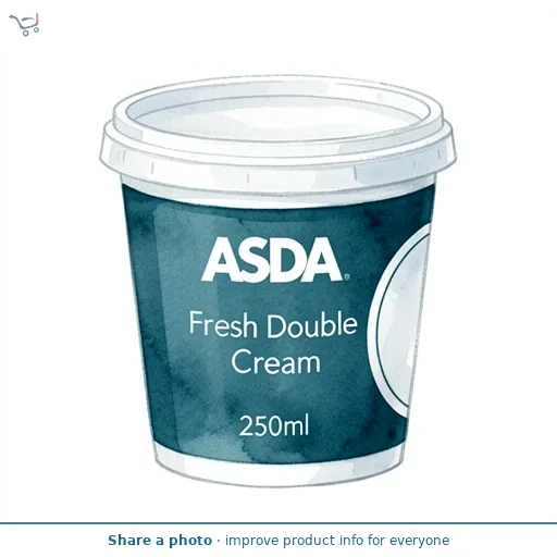 ASDA Fresh Double Cream 250ml