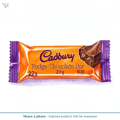 Cadbury Fudge Chocolate Bar 22g