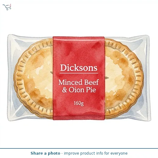 Dicksons Minced Beef & Onion Pie 160g