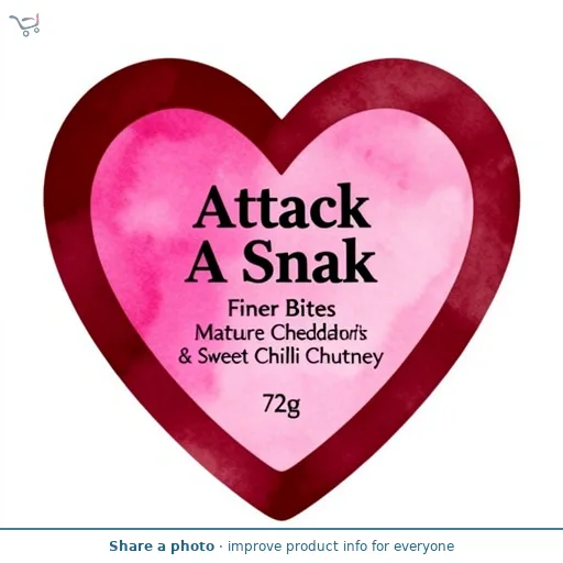 Attack a Snak Finer Bites 72g