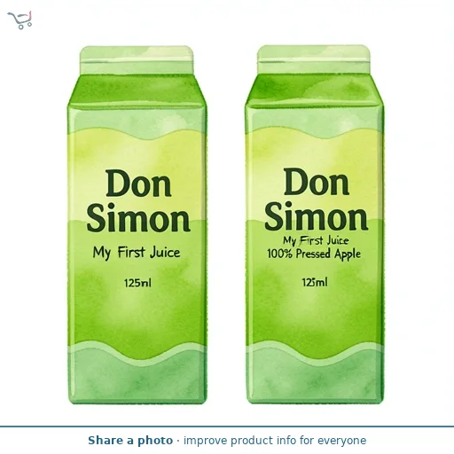 Don Simon My First Juice 100% Pressed Apple 125ml