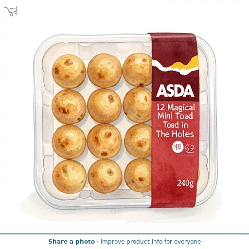 ASDA 12 Magical Mini Toad in The Holes 240g