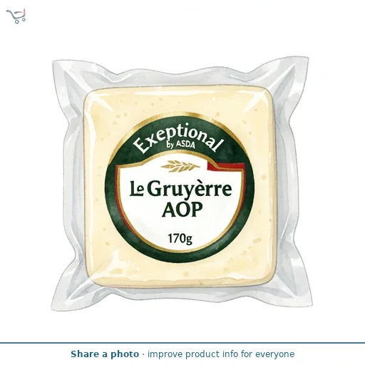 Exceptional by ASDA Le Gruyère AOP 170g