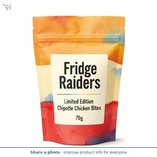 Fridge Raiders Limited Edition Chipotle Chicken Bites 70g