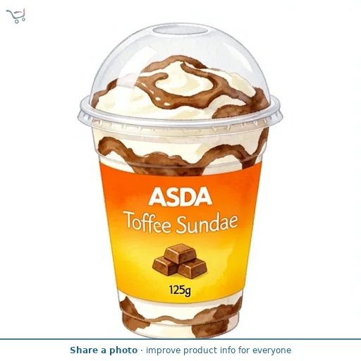 ASDA Toffee Sundae 125g