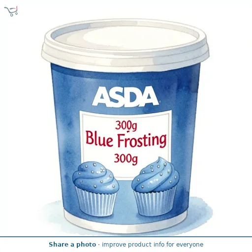ASDA Blue Frosting 300g