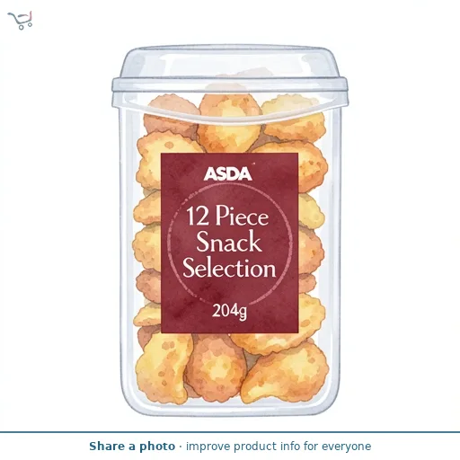 ASDA 12 Piece Snack Selection 204g