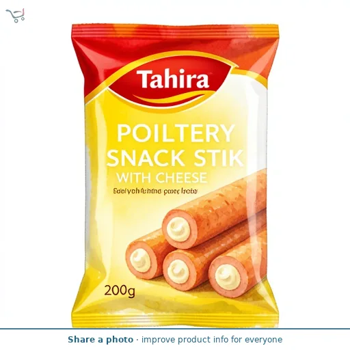 Tahira Poultry Snack Stix with Cheese 200g