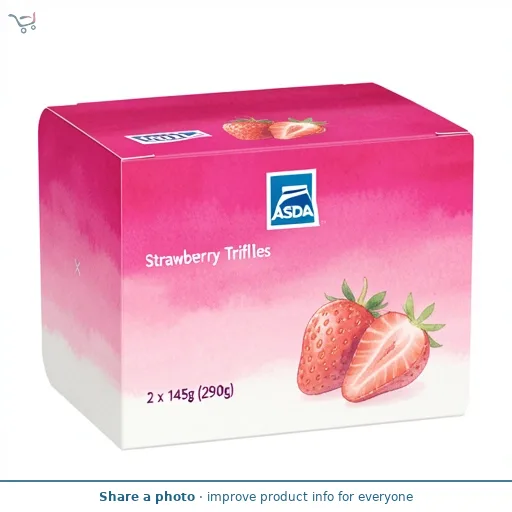 ASDA Strawberry Trifles 2 x 145g (290g)