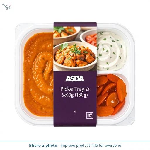 ASDA Pickle Tray 3x60g (180g)