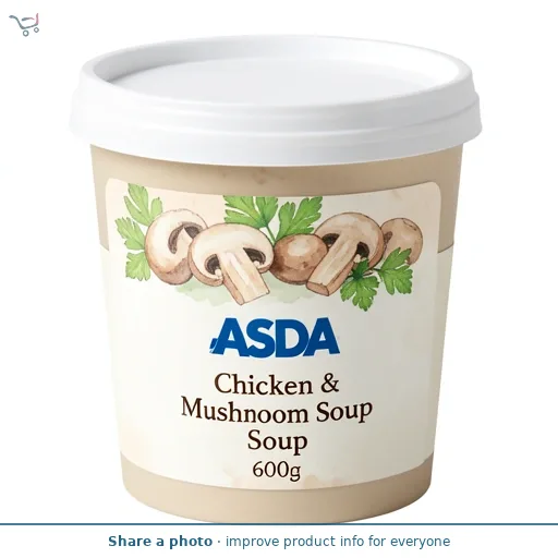 ASDA Chicken & Mushroom Soup 600g