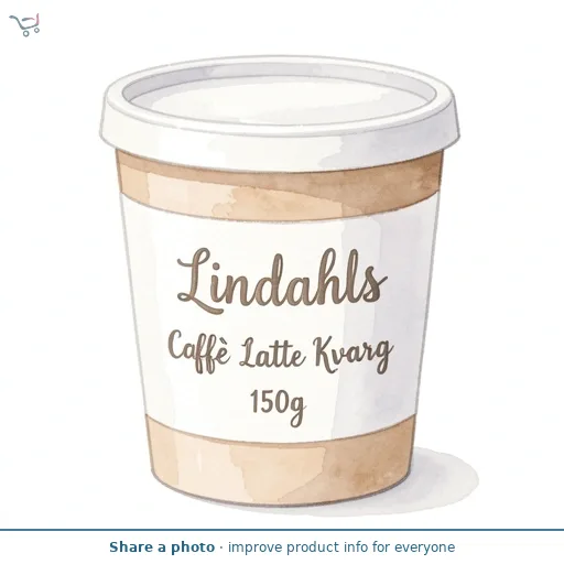 Lindahls Caffè Latte Kvarg 150g