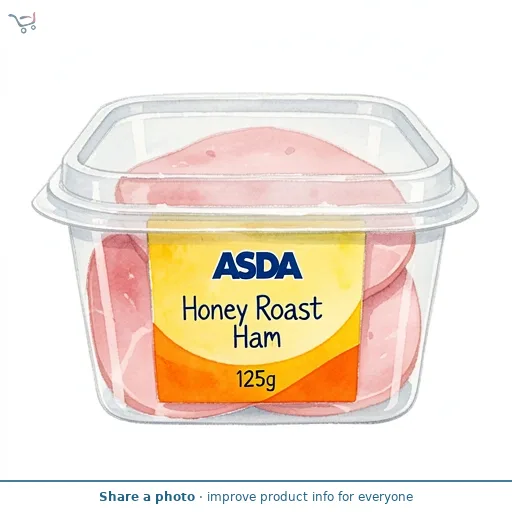 ASDA Honey Roast Ham 125g