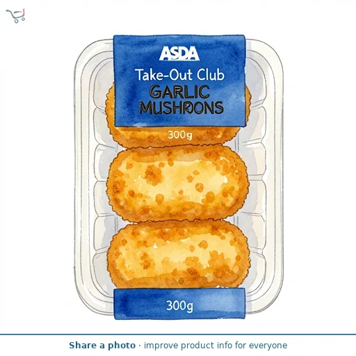 ASDA Take-Out Club Garlic Mushrooms 300g