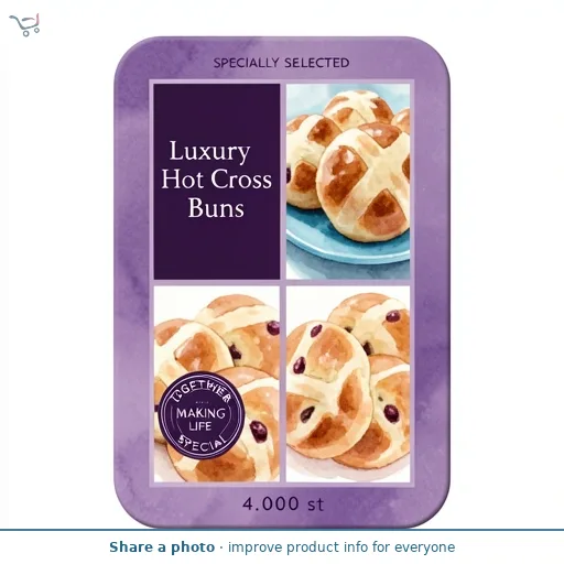 Luxury Hot Cross Buns